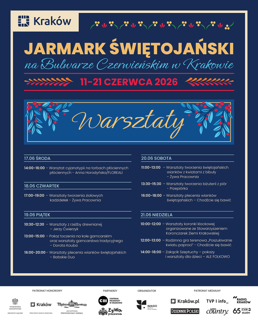 jarmark świętojański 2026 kraków