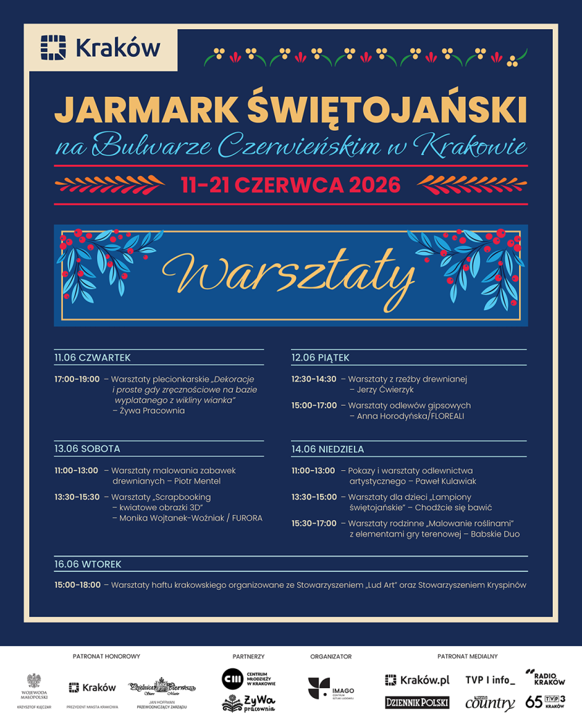 jarmark świętojański 2026 kraków