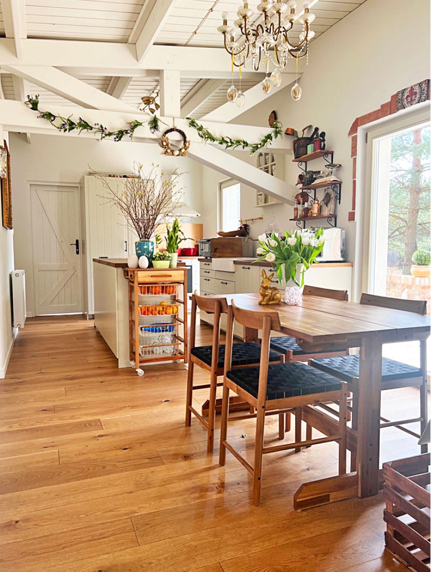 projekt drewnianego domu archideo