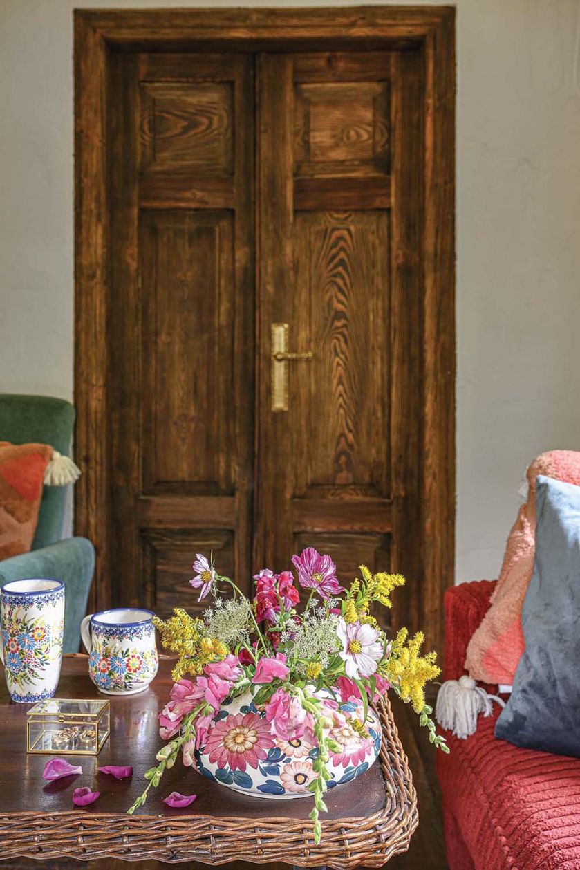 wnętrza w stylu rustykalnym