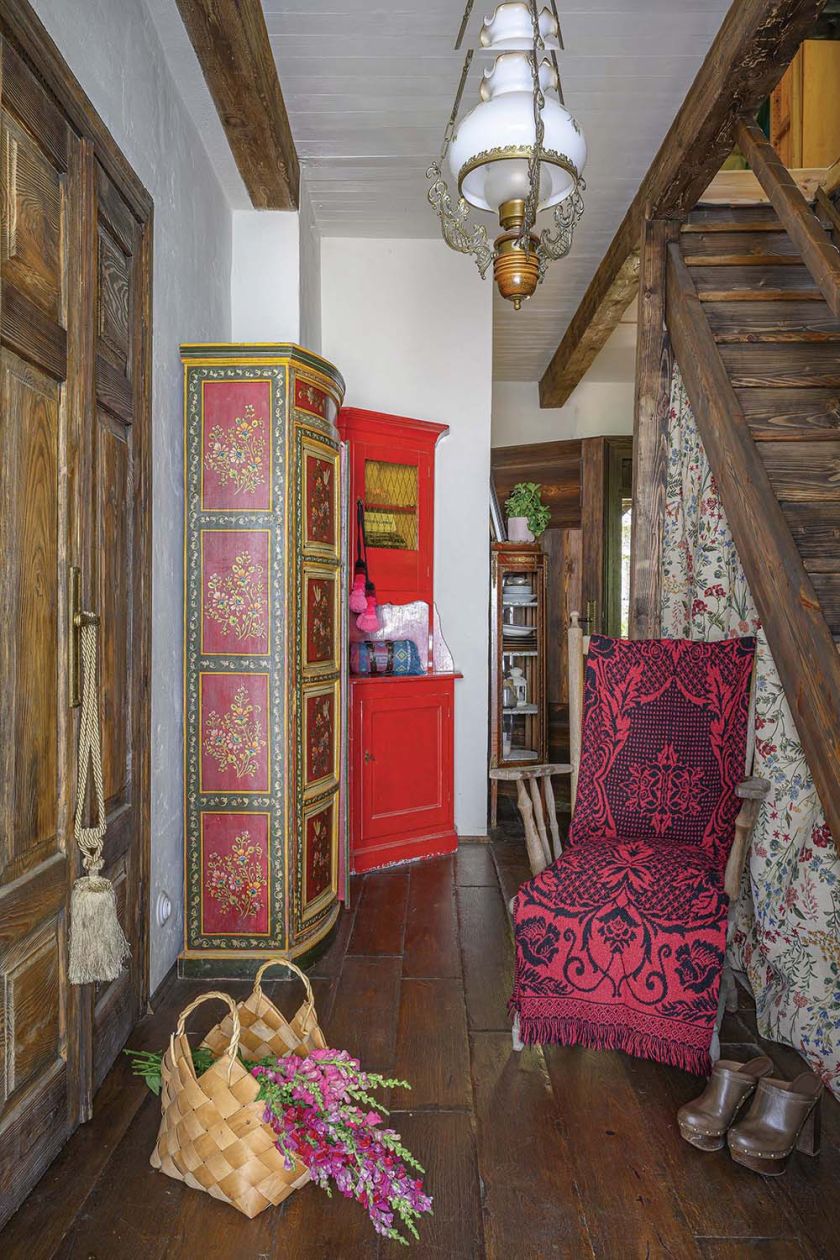 wnętrza w stylu rustykalnym