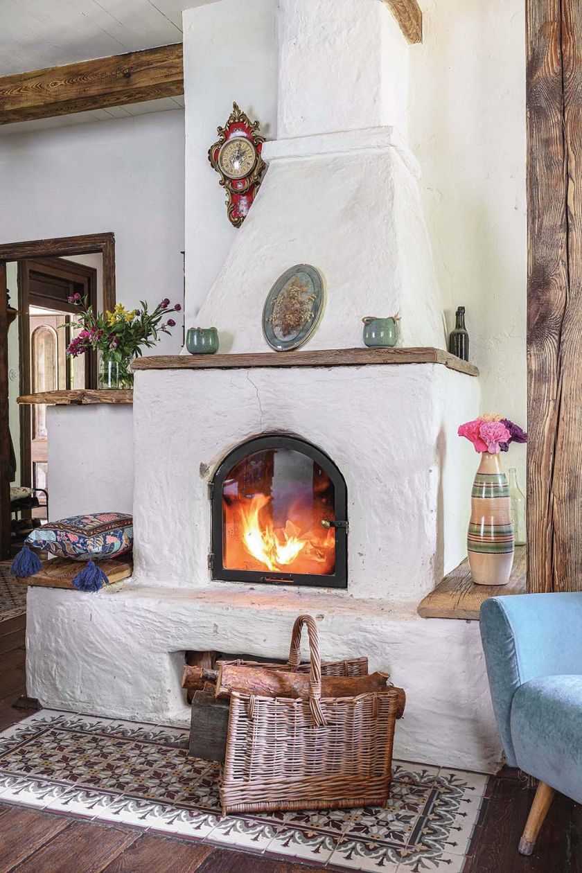 wnętrza w stylu rustykalnym