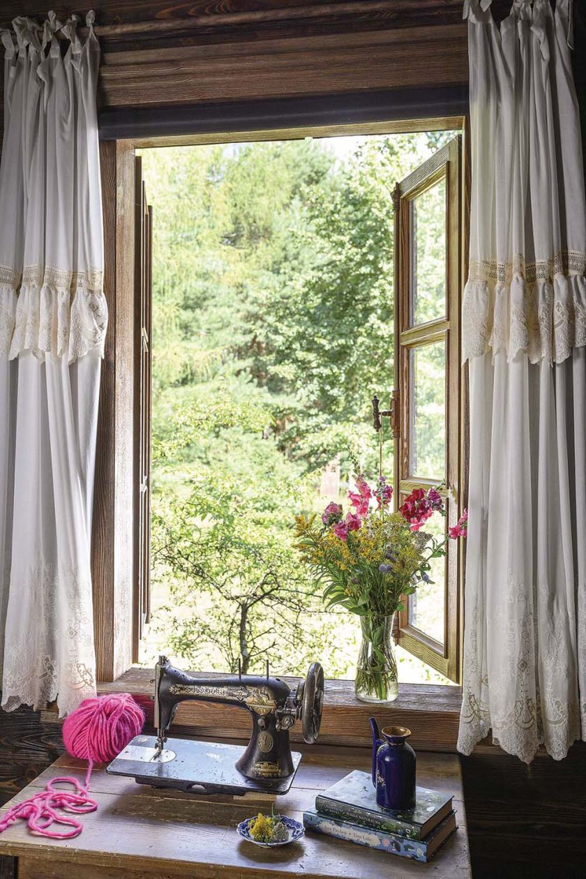 wnętrza w stylu rustykalnym