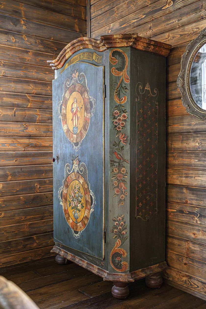 wnętrza w stylu rustykalnym