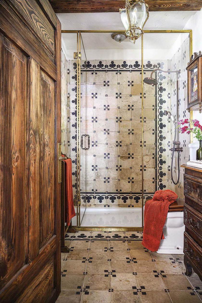 wnętrza w stylu rustykalnym