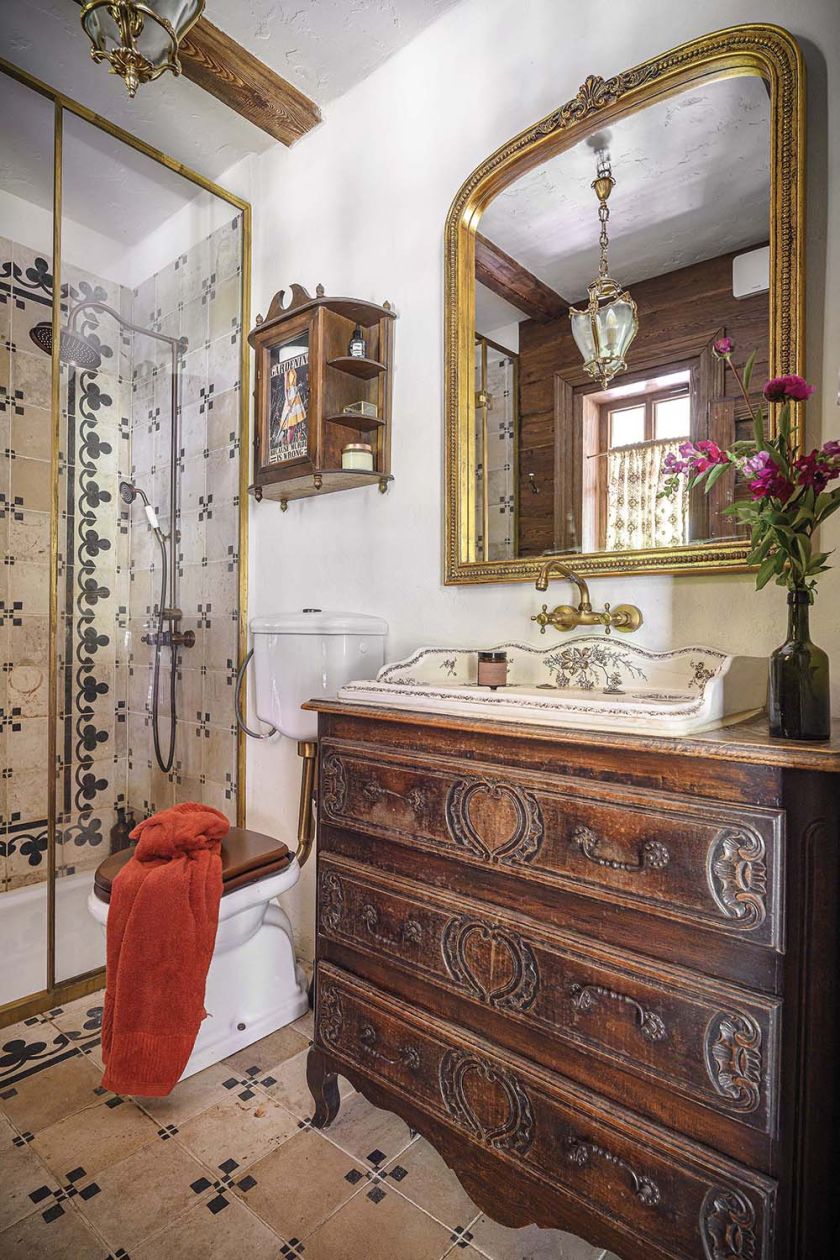 wnętrza w stylu rustykalnym