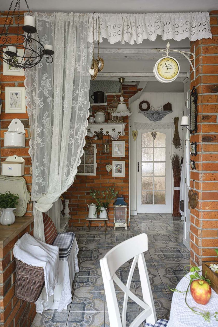 dom w stylu rustykalnym