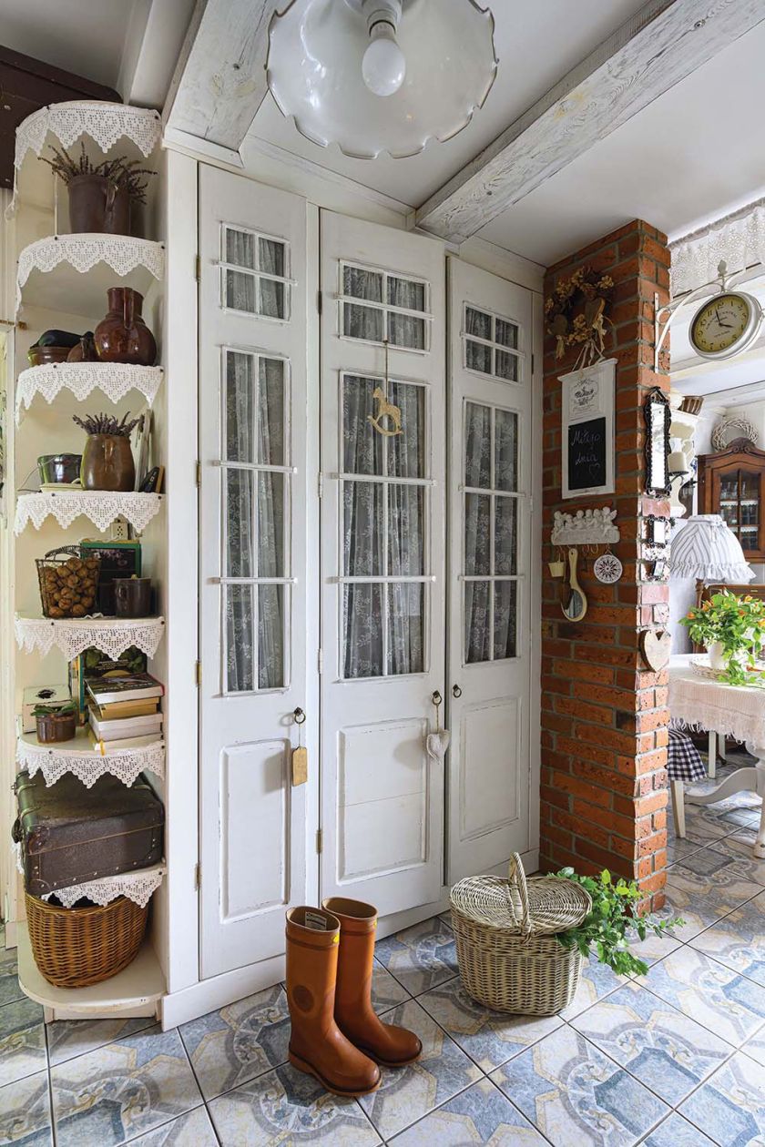 dom w stylu rustykalnym