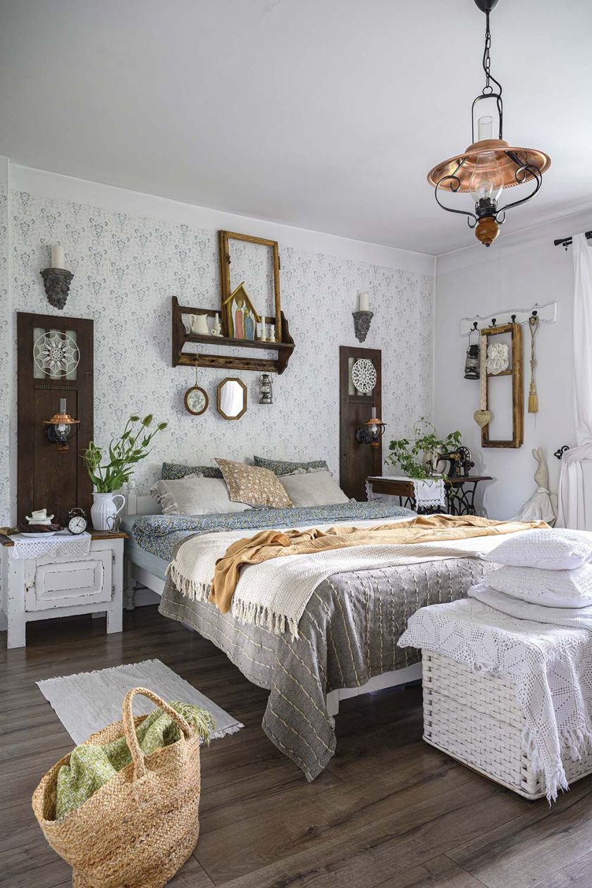 dom w stylu rustykalnym