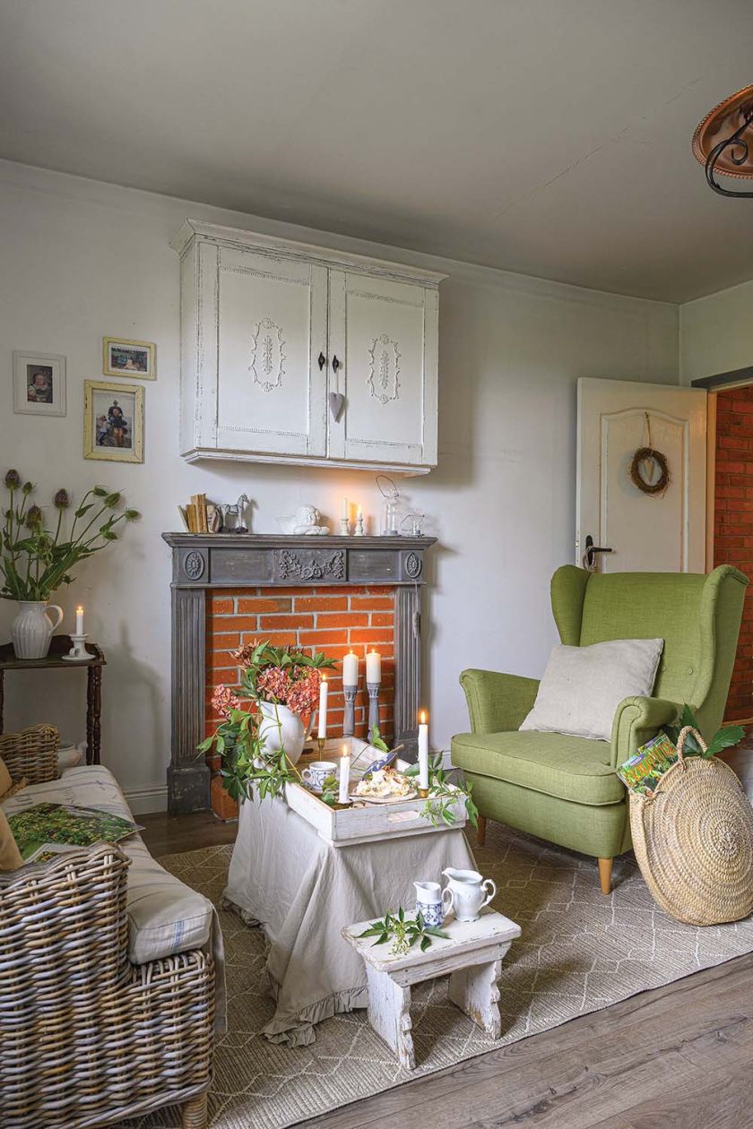 dom w stylu rustykalnym