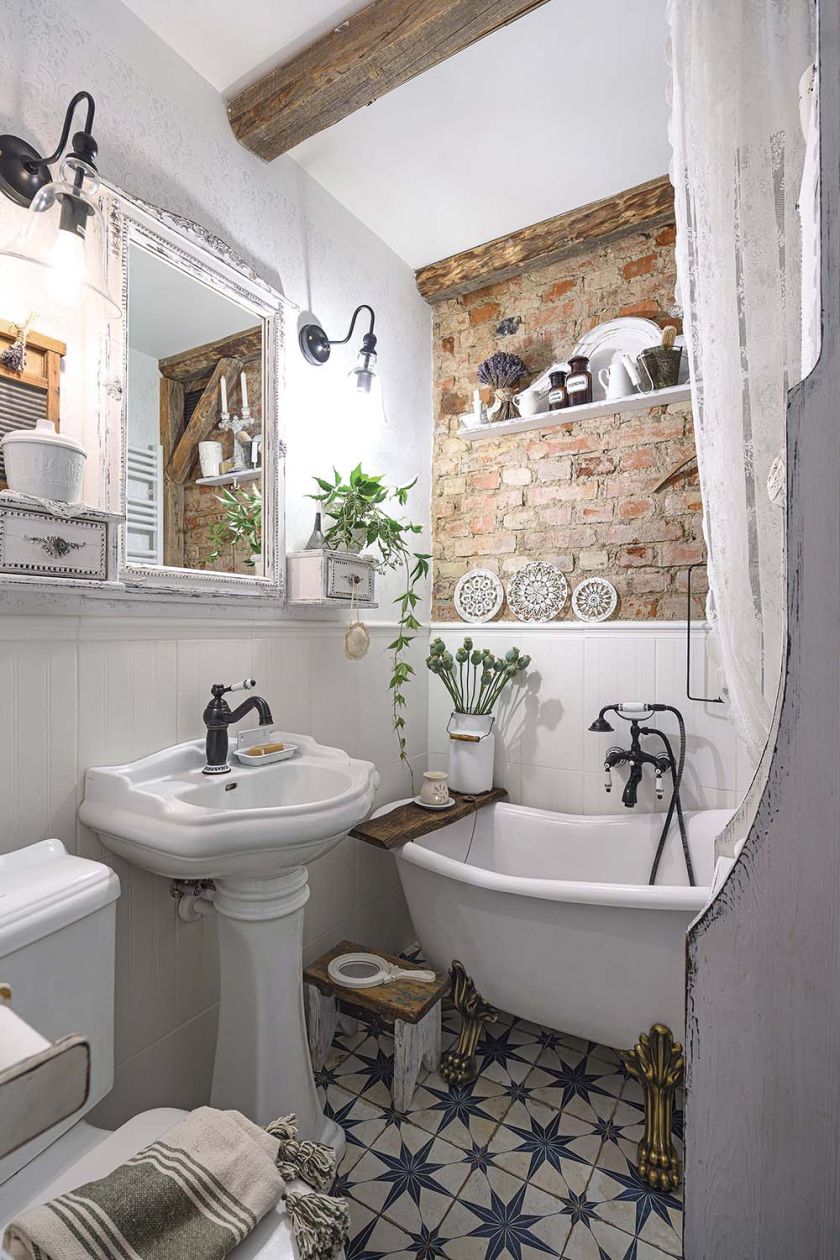 dom w stylu rustykalnym