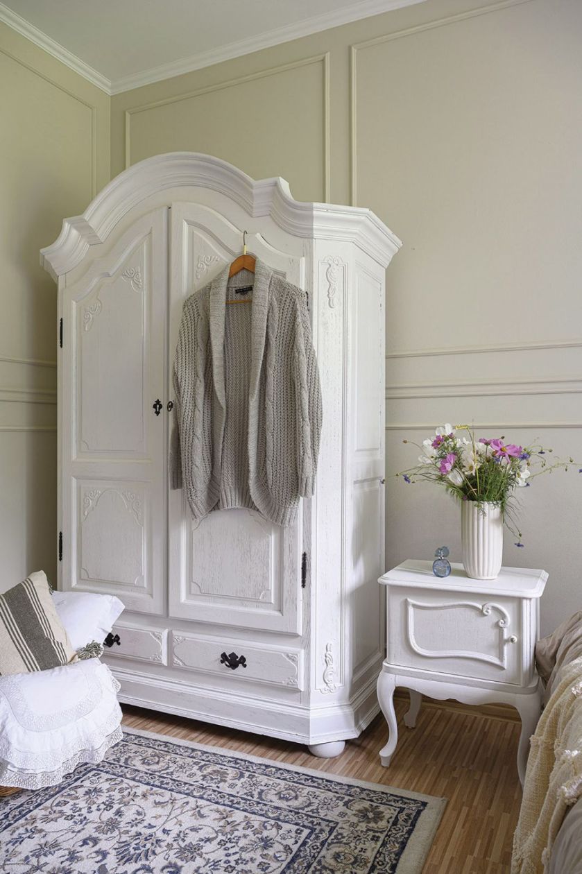 sypialnia w stylu prowansalskim