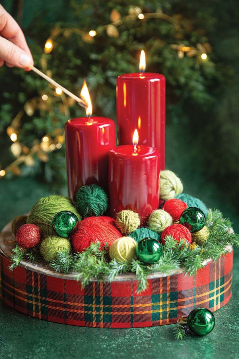 choinkowe ozdoby diy