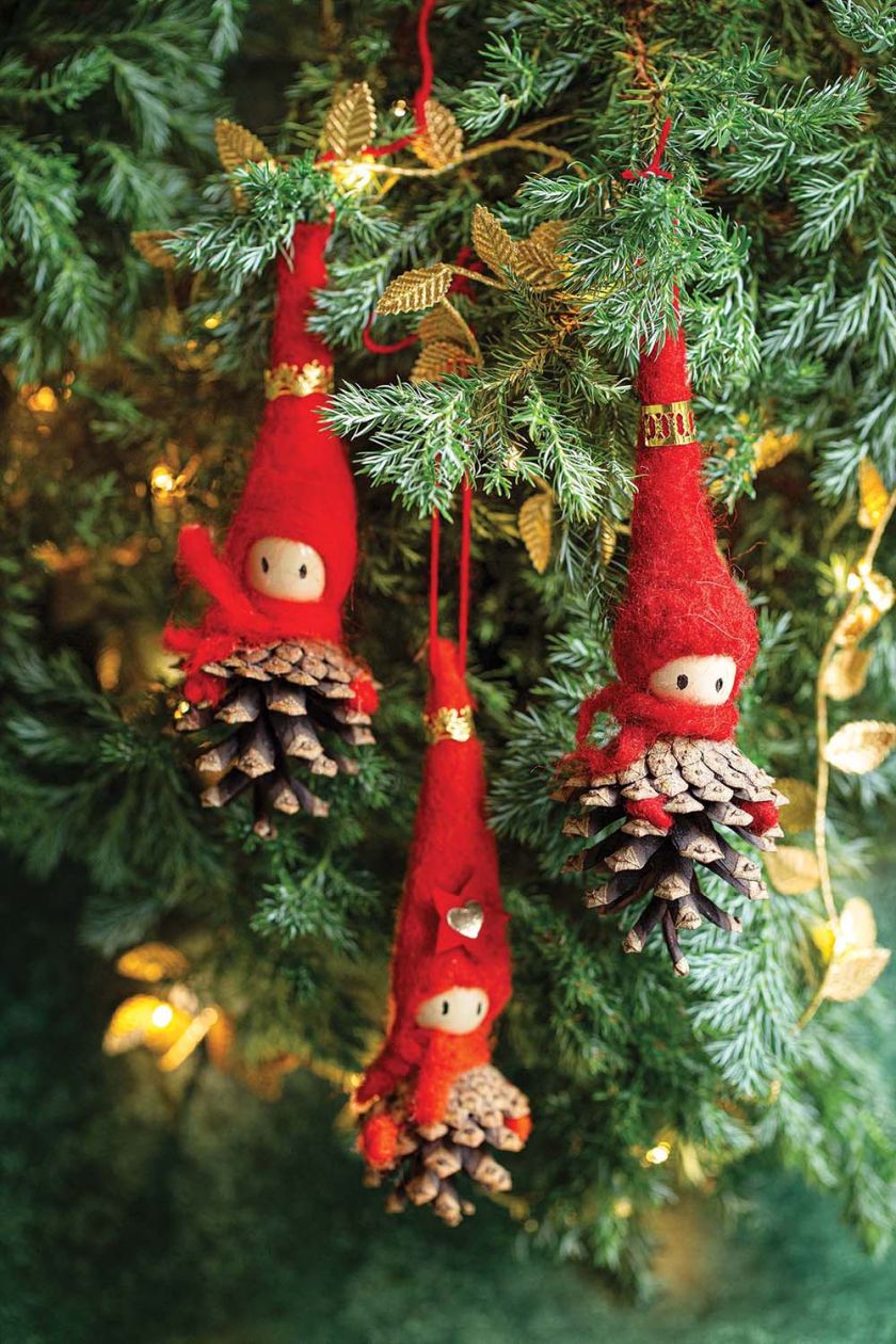 choinkowe ozdoby diy