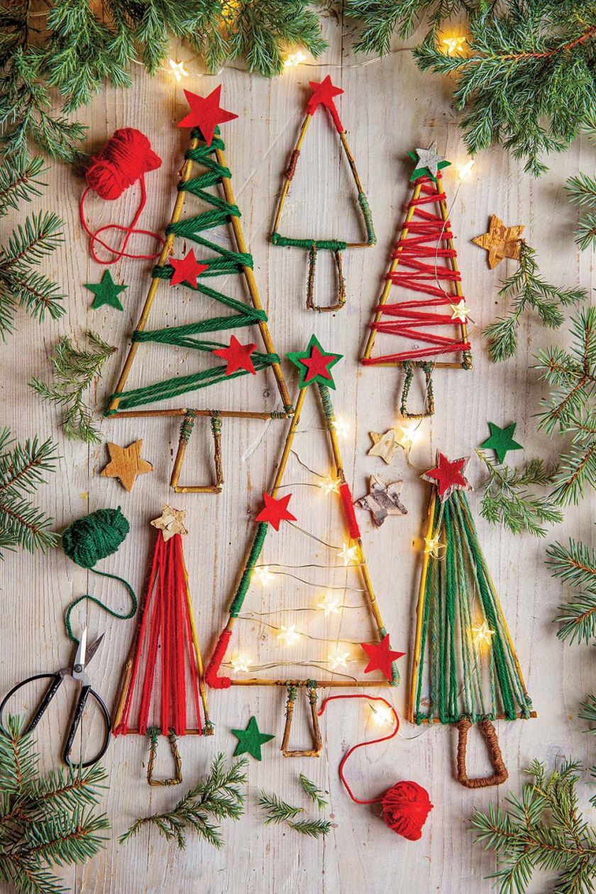 choinkowe ozdoby diy