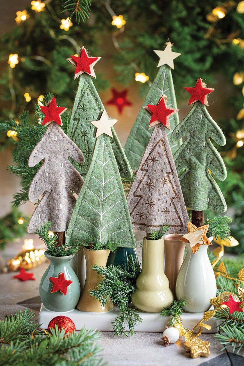 choinkowe ozdoby diy