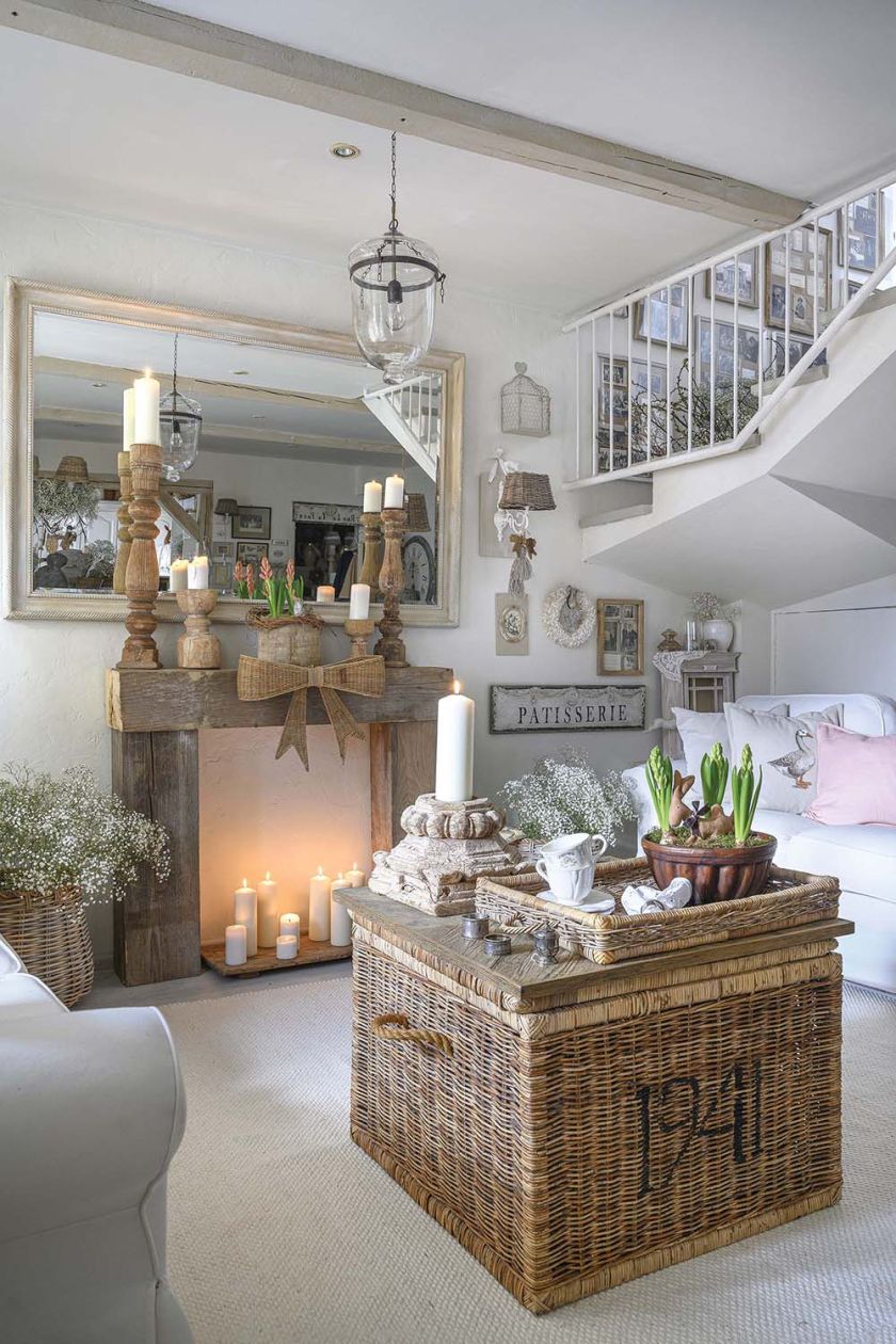 mieszkanie w stylu rustykalnym