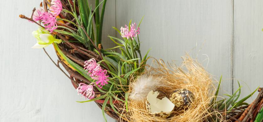 wianek wielkanocny diy