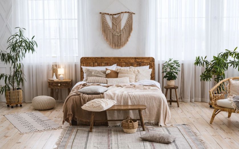 Firanki do pokoju styl boho