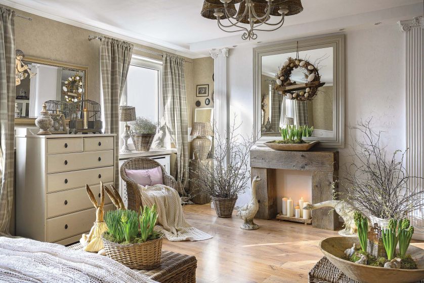 mieszkanie w stylu rustykalnym