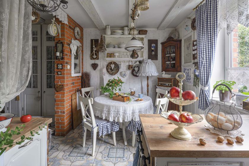 dom w stylu rustykalnym