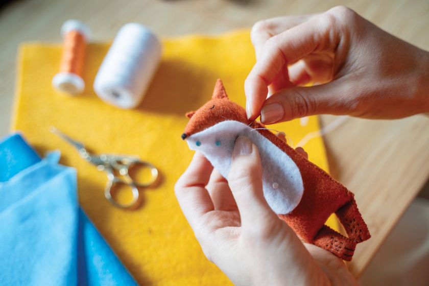Amuru Toys szycie liska
