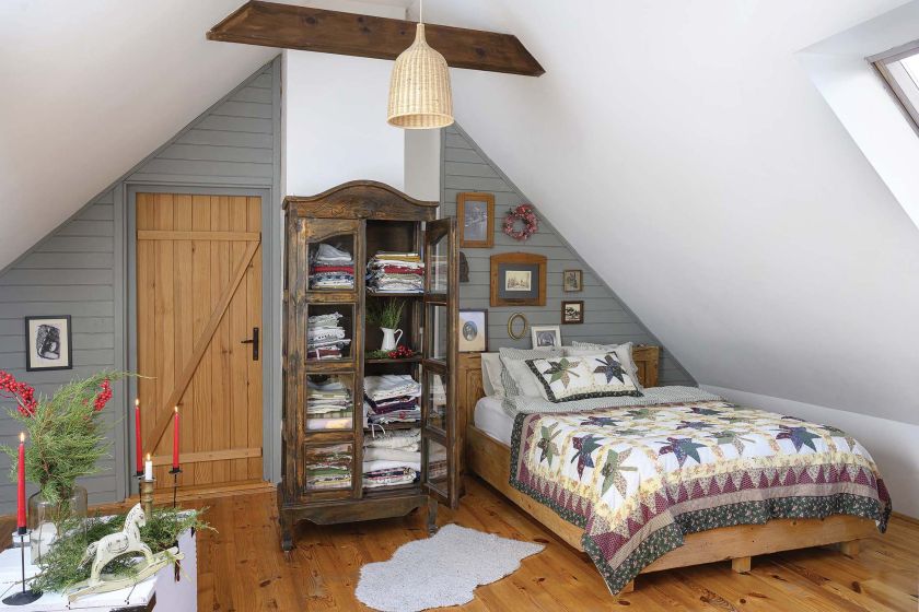 stary dom w bieszczadach