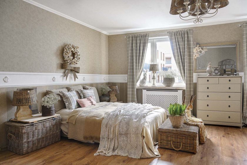 mieszkanie w stylu rustykalnym