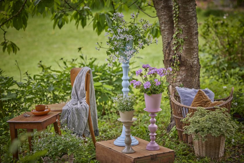 wiosenne dekoracje do ogrodu