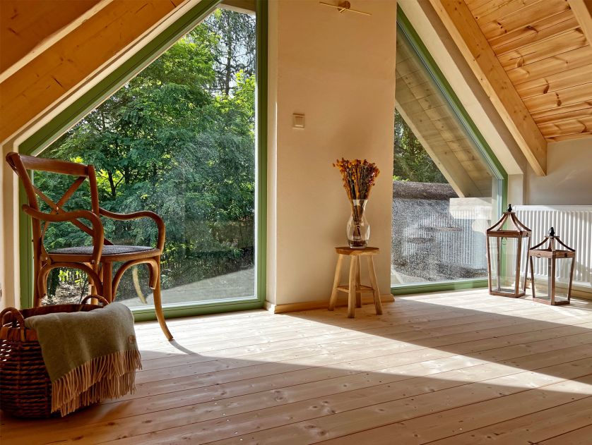 projekt drewnianego domu archideo