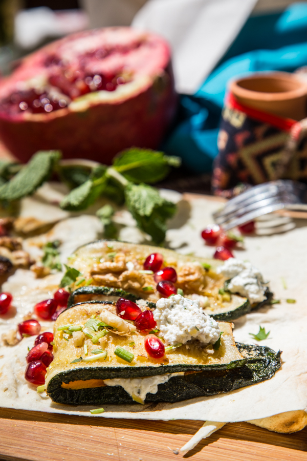 Roladki z bakłażana